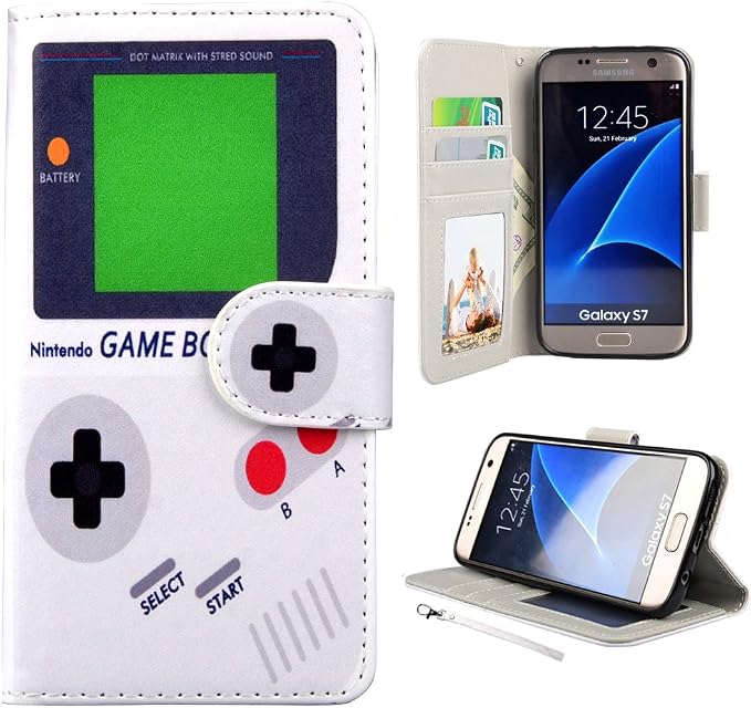 Amazon Com S7 Case Urspeedteklive Galaxy S7 Wallet Case Premium Pu Leather Funny Case Flip Cover With Card Slots Stand For Samsung Galaxy S7 Game Boy Cell Phones Accessories Amazon Com S7 Case Urspeedteklive Galaxy S7 Wallet Case Premium Pu Leather Funny Case Flip Cover With Card Slots Stand For Samsung Galaxy S7 Game Boy Cell Phones Accessories