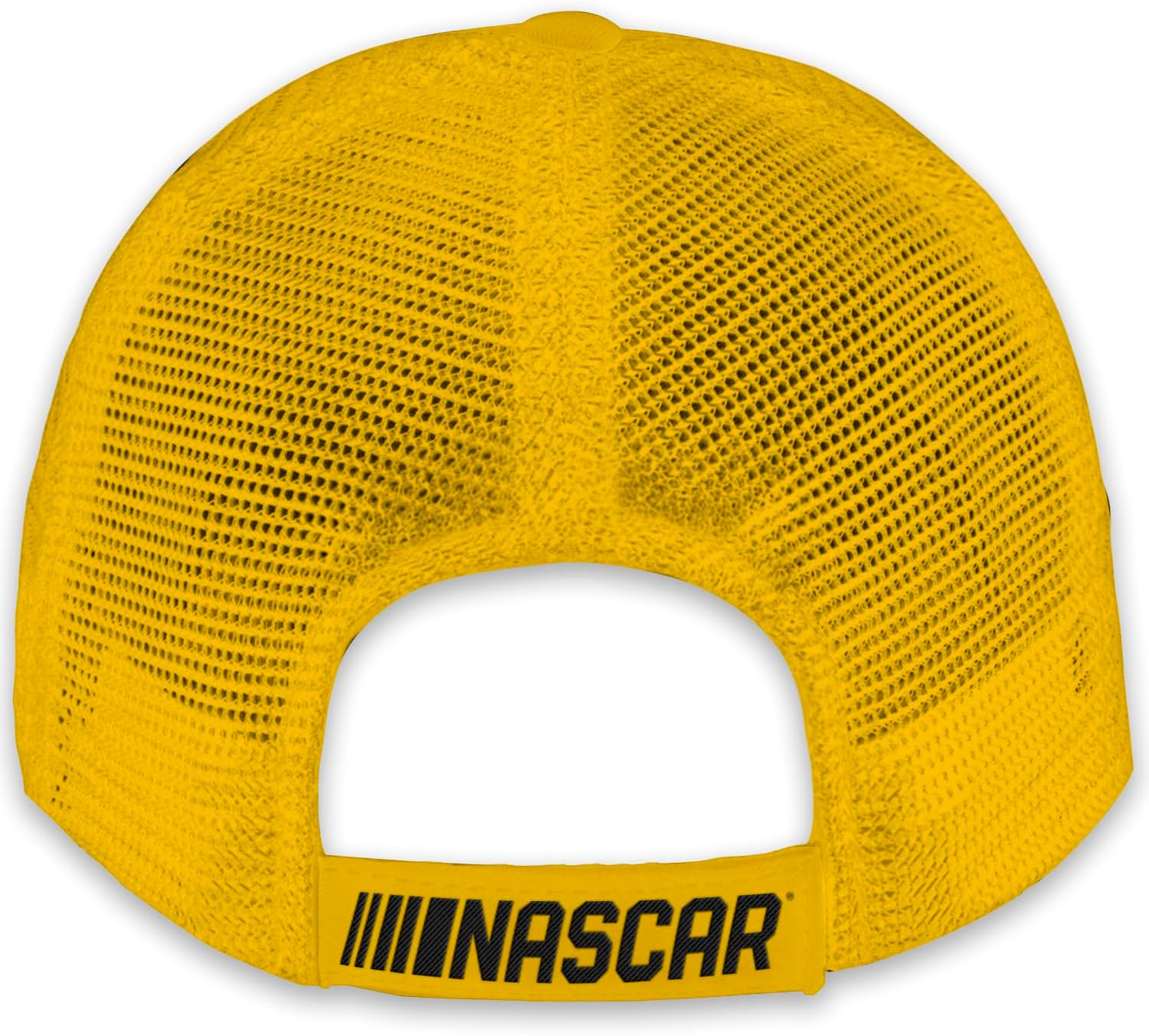Checkered Flag Sports Joey Logano #22 NASCAR 2025 Sublimated Car Mesh Trucker Hat Yellow - Image 6