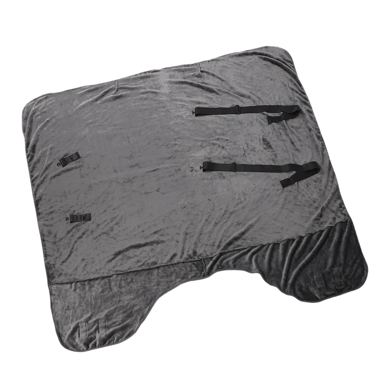 Pferdedecke für den Winter, Bequeme, Verdickte Flanellfüllung Zum Schutz vor Kaltem Wetter – Universalgröße, 1 X Warmer Pferdemantel