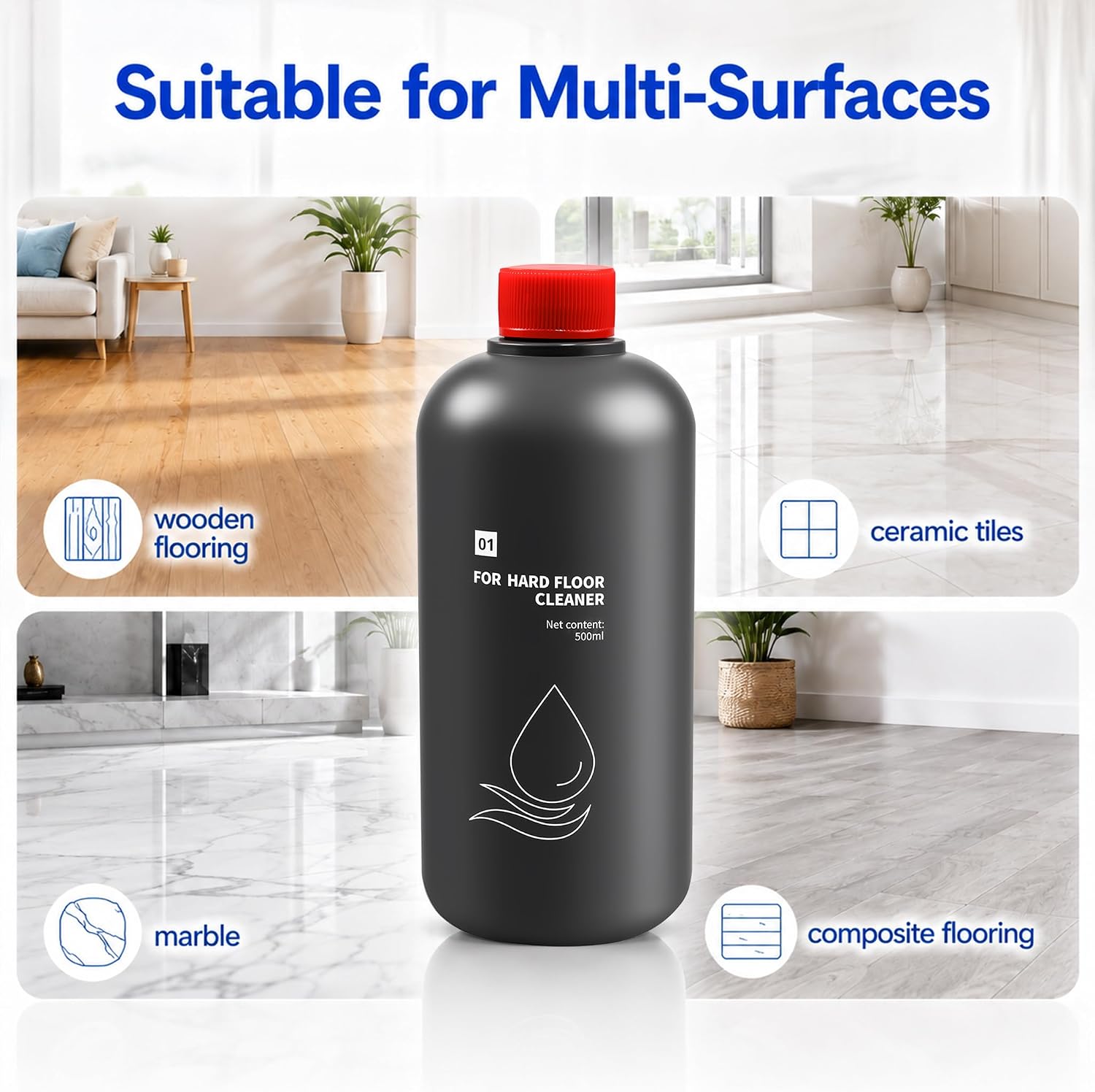 1 Pack Floor Cleaning Solution for Dyson Wash G1/Clean+Wash Hygiene