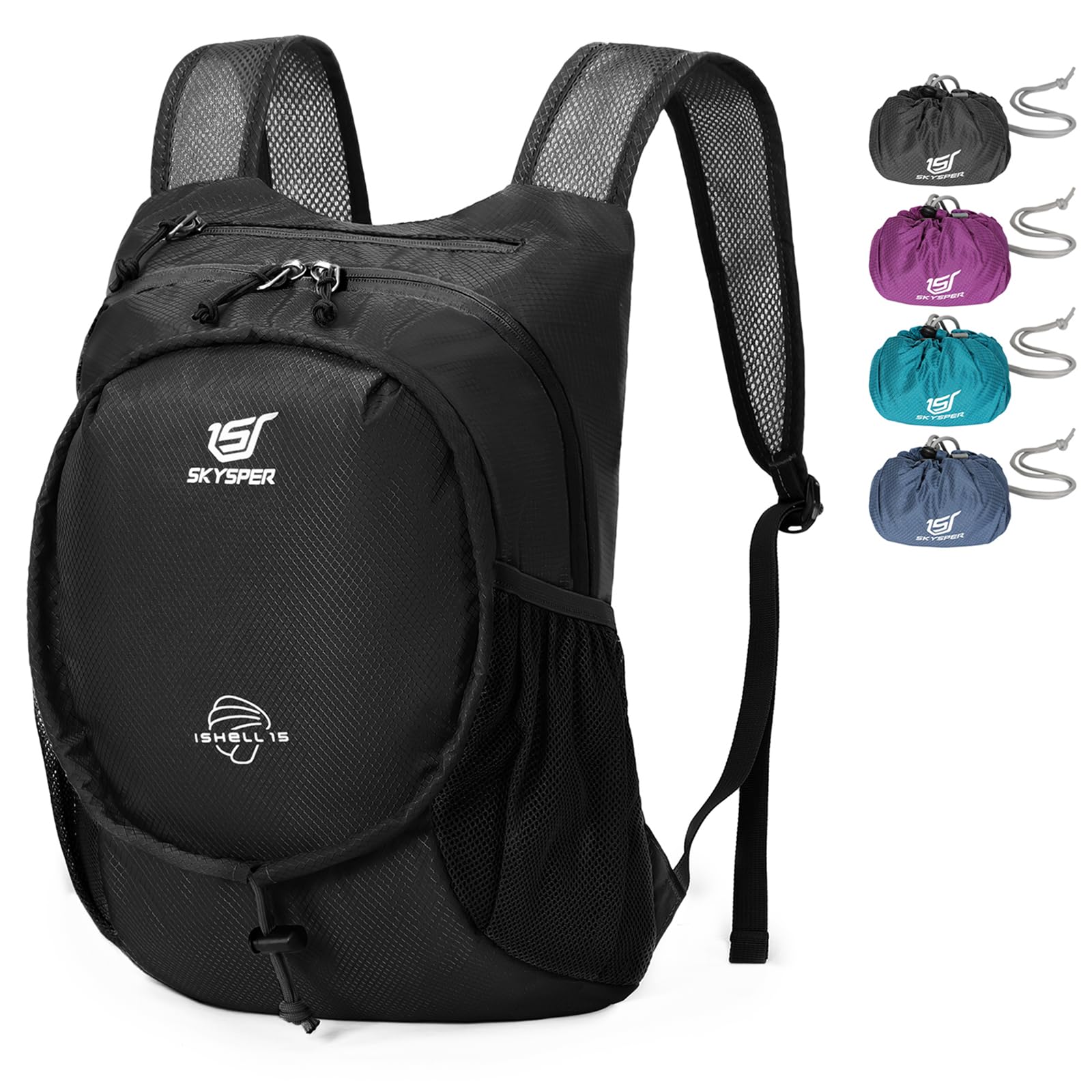 SKYSPER Collapsible Small Compact Hiking Backpack, Hiking Backpack-image-24