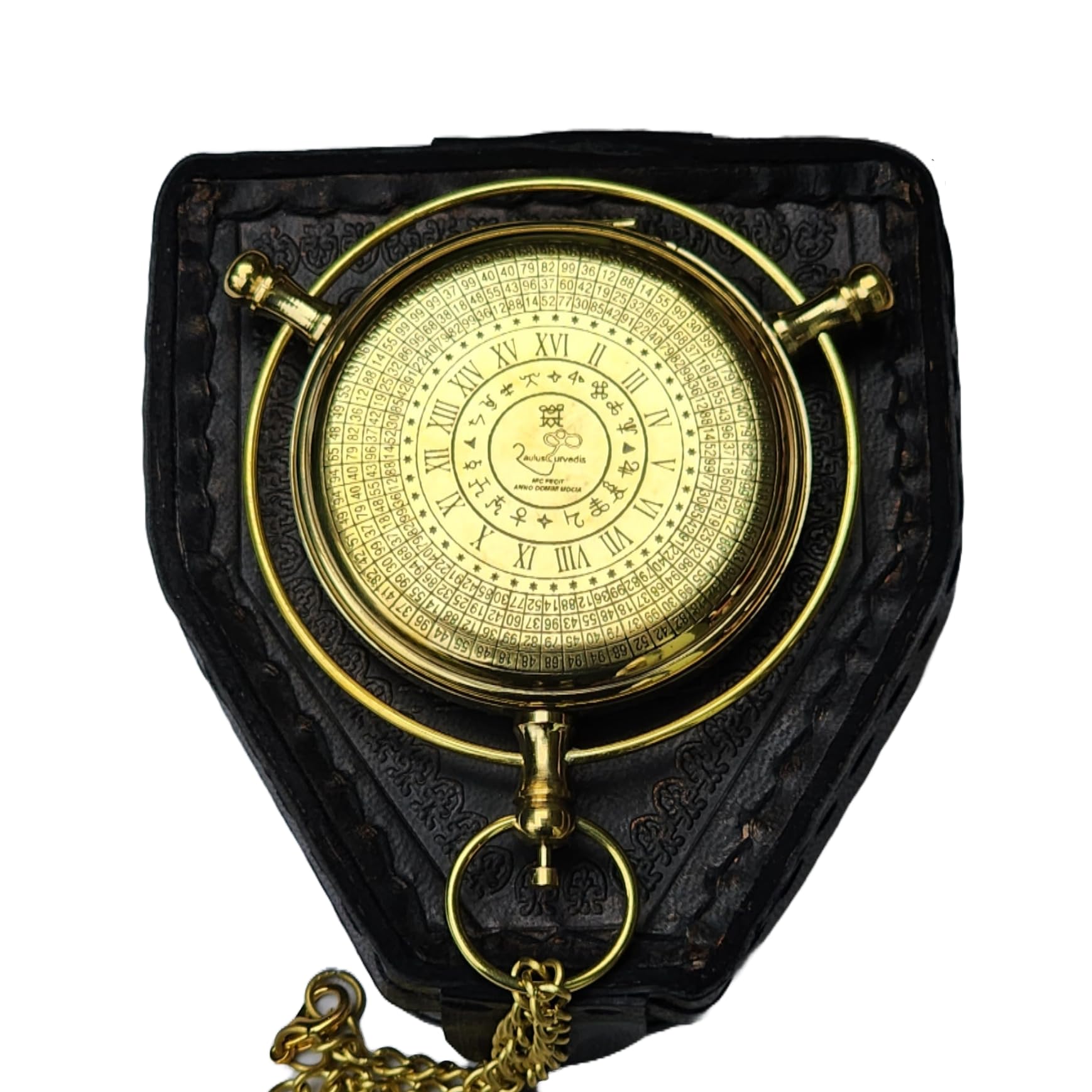 Personalized Golden Compass, The Golden Compass Alethiometer, Christmas Ornament, Best Men Gift, Unique Birthday Present, Gift for Daughter, Son, Baptism Keepsake