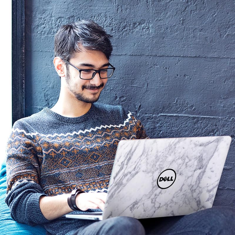 Image of Galaxsia DL229 Top+Wrist Pad Vinyl Laptop Skin /Sticker /Cover for 14 Inches Laptops Laminated-Removable-HD Quality Compatible for Dell (13.8x9.6 Inches)