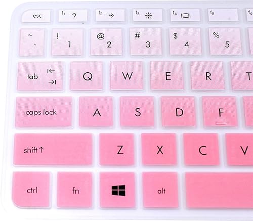 Miniatura 9 de YYubao Funda de teclado compatible con HP Pavilion 15-ab 15-ac 15-ae 15-af 15-an 15-ak 15-ay 15-as 15-ba 15-bc 15-bc 15-bk Series, HP OMEN 15-ax, HP