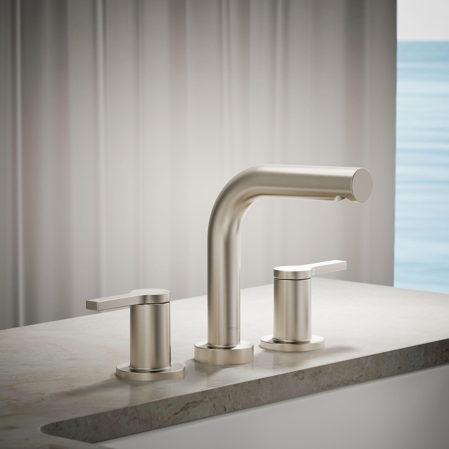Elate Deck-Mount Bath Faucet Trim
