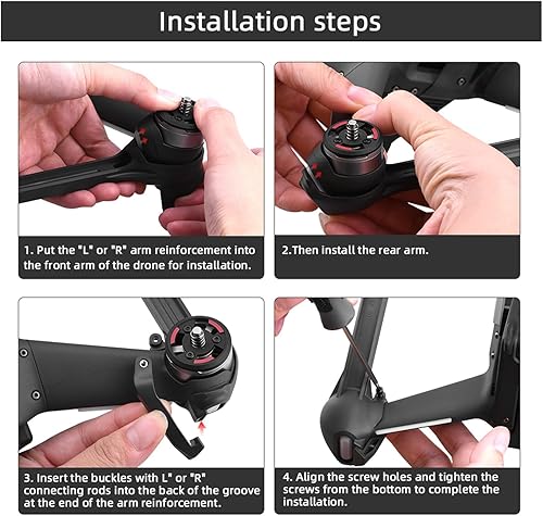Miniatura 4 de SeiZed Maintenance Arm Reinforcement for D-JI F-PV Combo Arm Bracers Disassemble Effectively Enhance Repair Replacement Parts Accessory