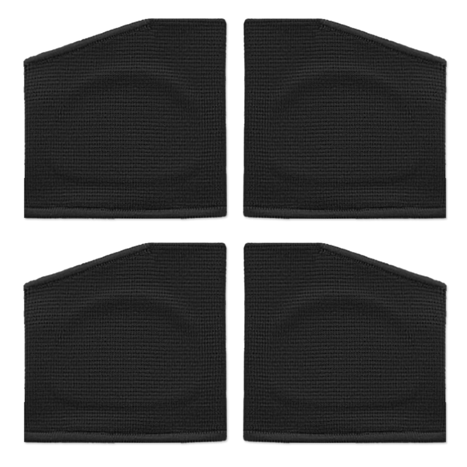 Metatarsal Pads for Men and Women-4 Pieces-Help Metatarsalgia, Mortons, Neuroma, Calluses Blisters, Diabetic Feet (Black)