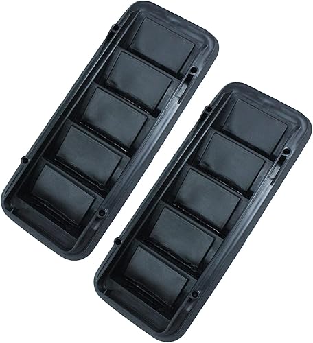 Miniatura 8 de Rejilla de alivio de ventilación de aire para 1999-2021 Che-v-y GMC Silverado 1500 Sierra 2500 HD Classic (par)