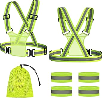 GILET DE SECURITE Taille Bleu Gilet De Sécurité Réfléchissant à Bretelles Réfléchissantes, Gilet