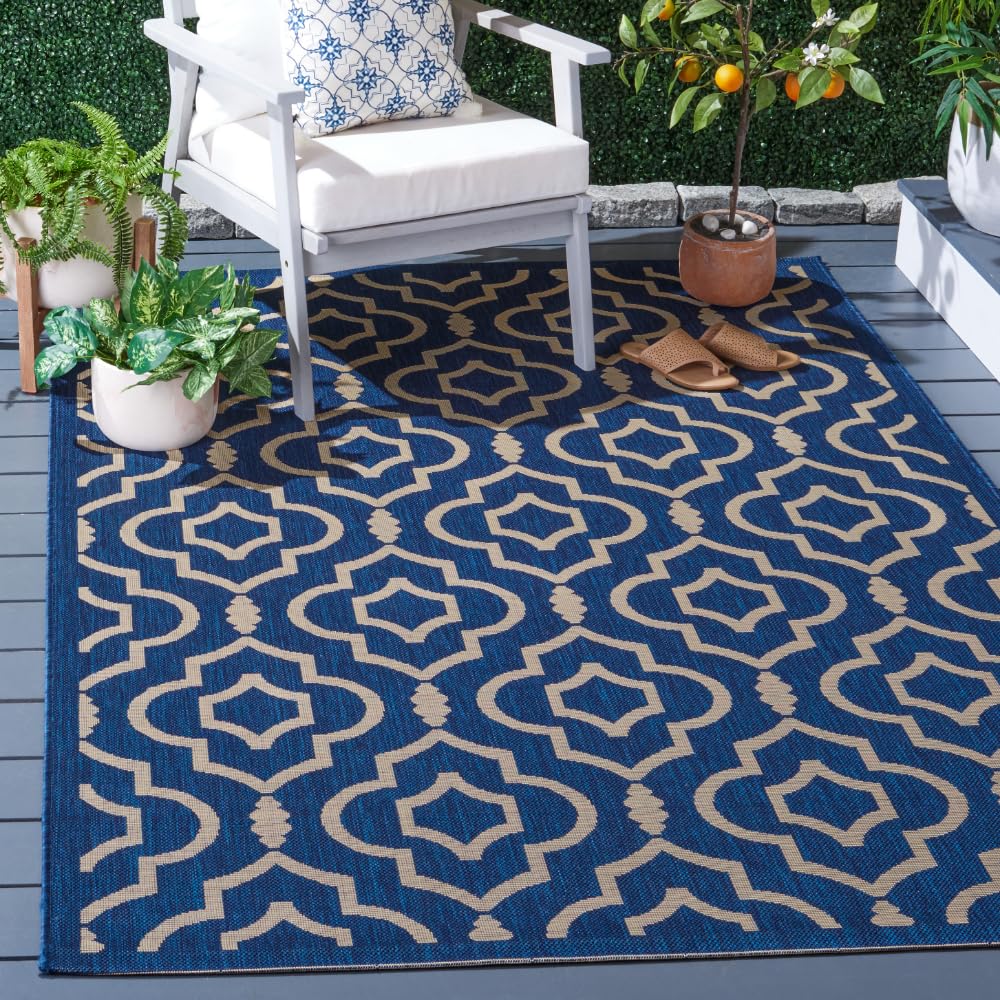 Tapis de Courtyard Collection 160 X 231 cm géométrique haut de gamme