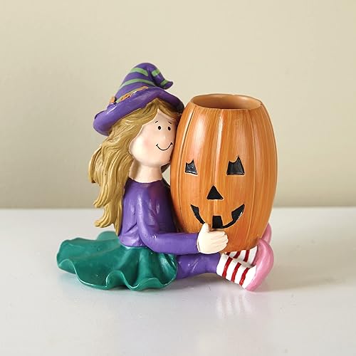 Miniatura 3 de Soporte de cerámica para cepillos de dientes de Halloween Friends con gran apertura