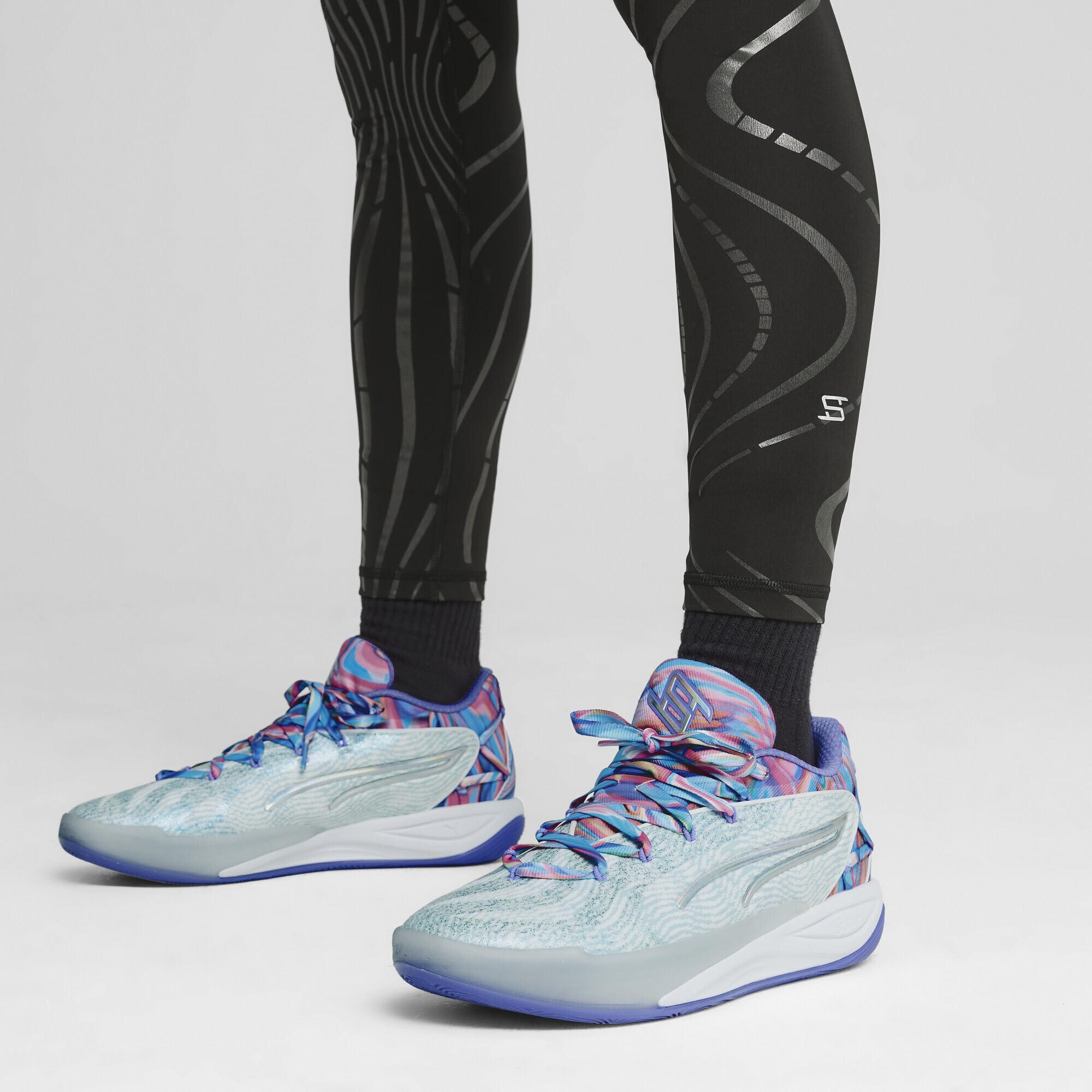 PUMA Chaussures de Basketball Stewie 4 Prism Femme