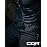 CQR Tactical Belt, Military Style Heavy Duty Belt, Webbing EDC Quick-Release Buckle, Flex Poly Black, X-Large