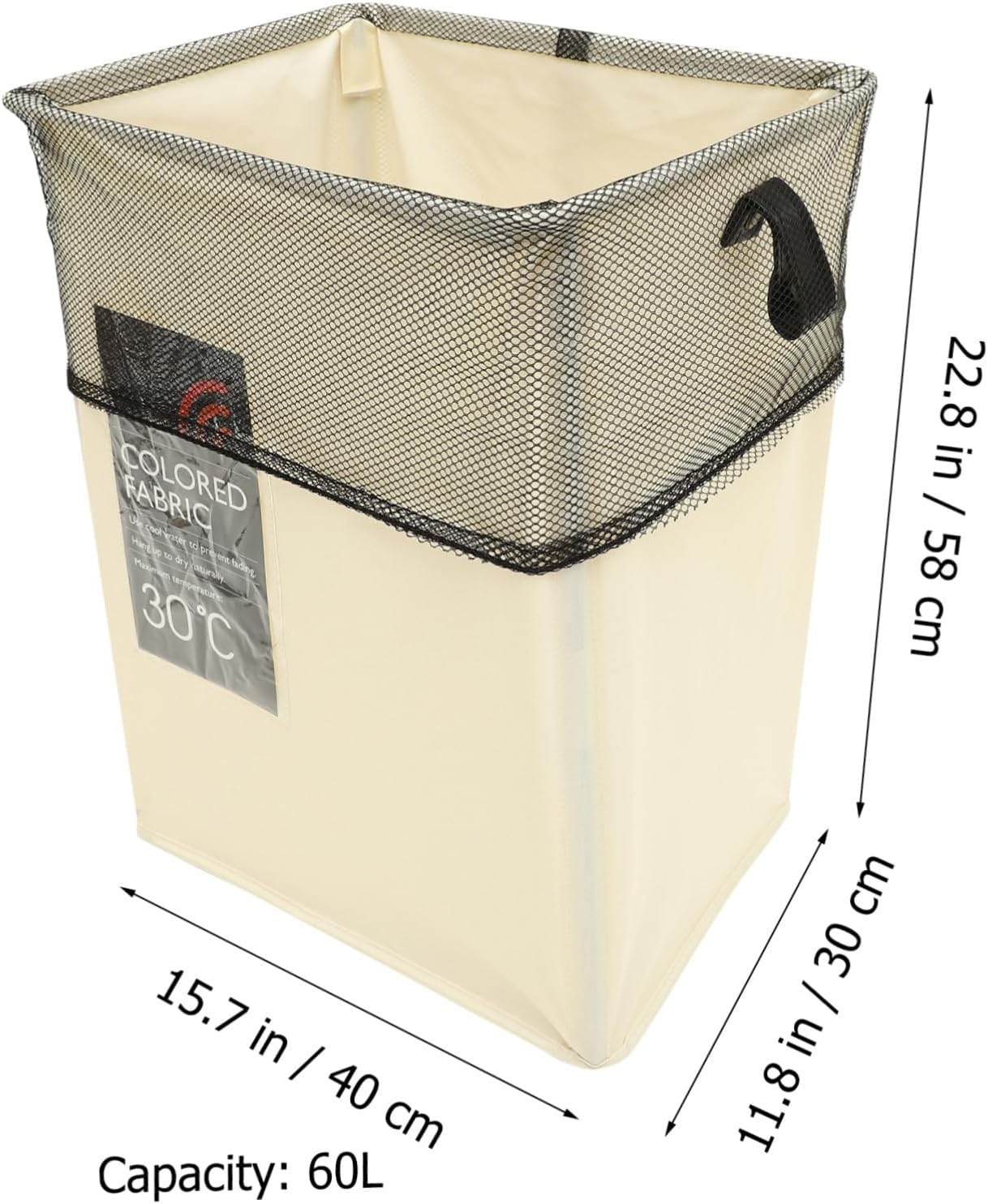 Collapsible Laundry Hamper with Wheels Large Capacity Foldable Clothes Basket for Bedroom Bathroom Fabric PU Leather Handle Easy Pull Storage Organizer