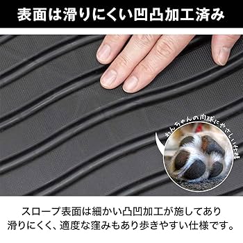 Amazon.co.jp: ottostyle.jp 4つ折り ペットスロープ 【ブラック