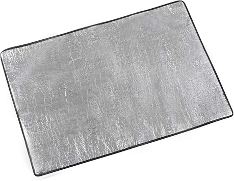 Amazon ヨーラー Yoler バーナーシート 耐炎繊維製 輻射熱をカット テーブルを保護 ガスコンロアクセサリー キャンプ用品 専用収納バッグ付 ｍ 32 45cm シルバー Yoler コンロアクセサリー