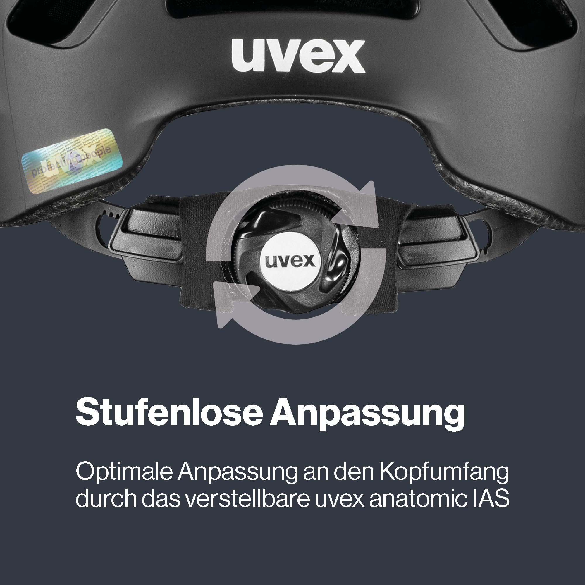 uvex urban Planet - robuster City-Helm für Damen und Herren - aus Recyclingmaterial