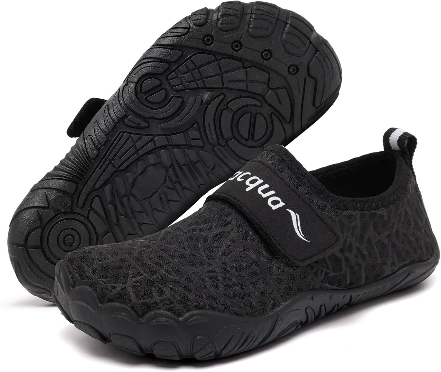 Racqua Kids Water Shoes Non-Slip Swim Shoes Quick Dry Lightweight Beach Pool Aqua Outdoor Boys Girls(Little Kid/Big Kid)