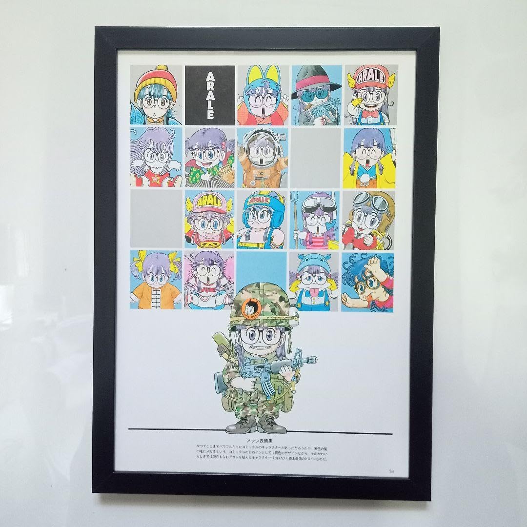 Amazon.co.jp: Drスランプ アラレちゃん 表情集 イ 額 : ホーム＆キッチン