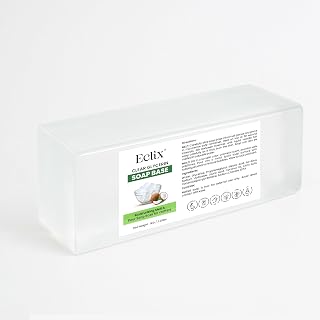 Eclix Ultra Clear Moisturizing Glycerin Transparent Soap Base |100% Natural Glycerin | SLS/SLES and Paraben Free | Ideal f... Price In India