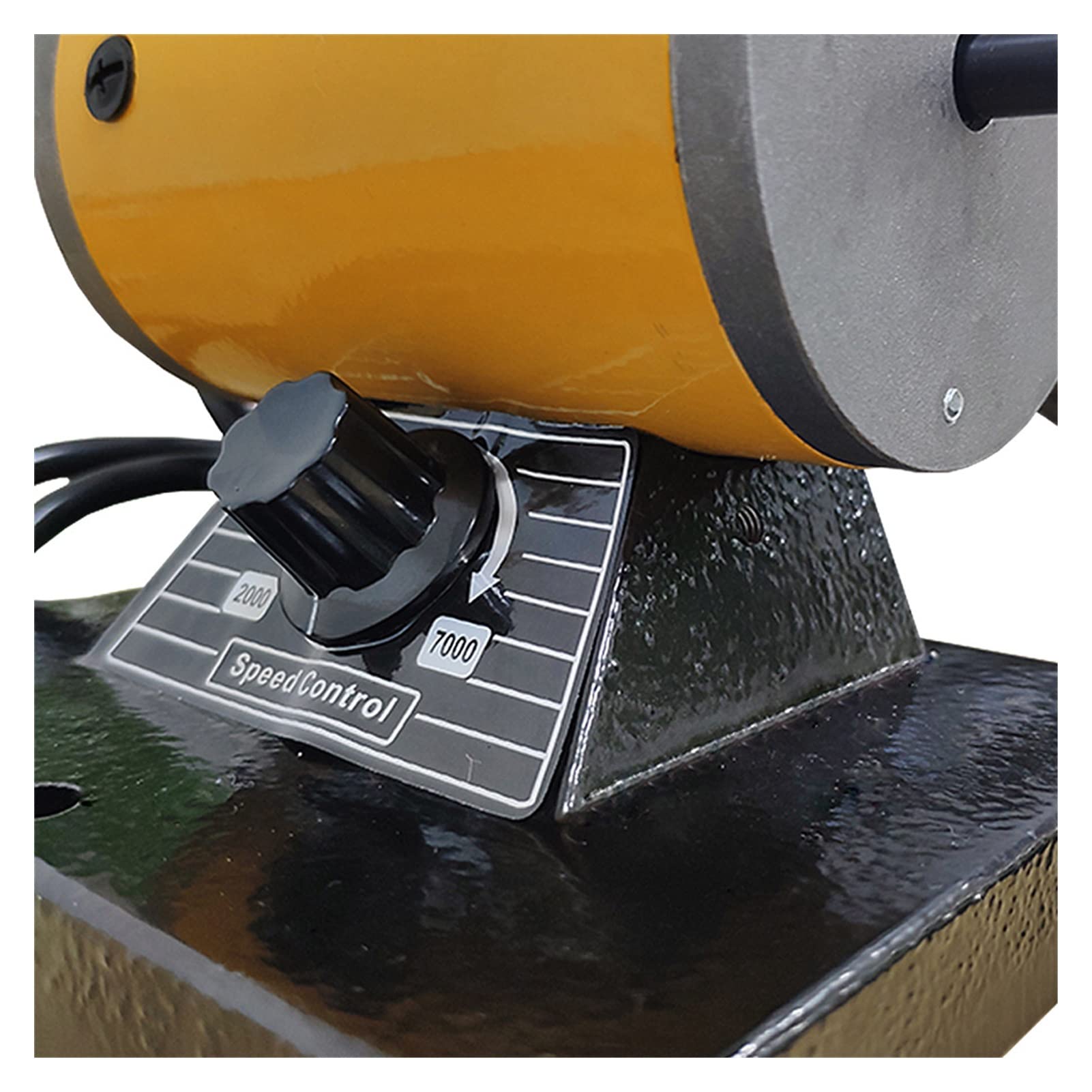 Polerka do Kamienia, Zestaw szlifierski GEM Mini Pulpit Speed ​​Control Maszyna do szlifowania Biżuteria Polerowanie Double Wheel Polering