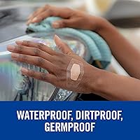 Vista 6 de Nexcare Waterproof Clear Bandages, Germproof, 20 Count Packages (Pack of 4)