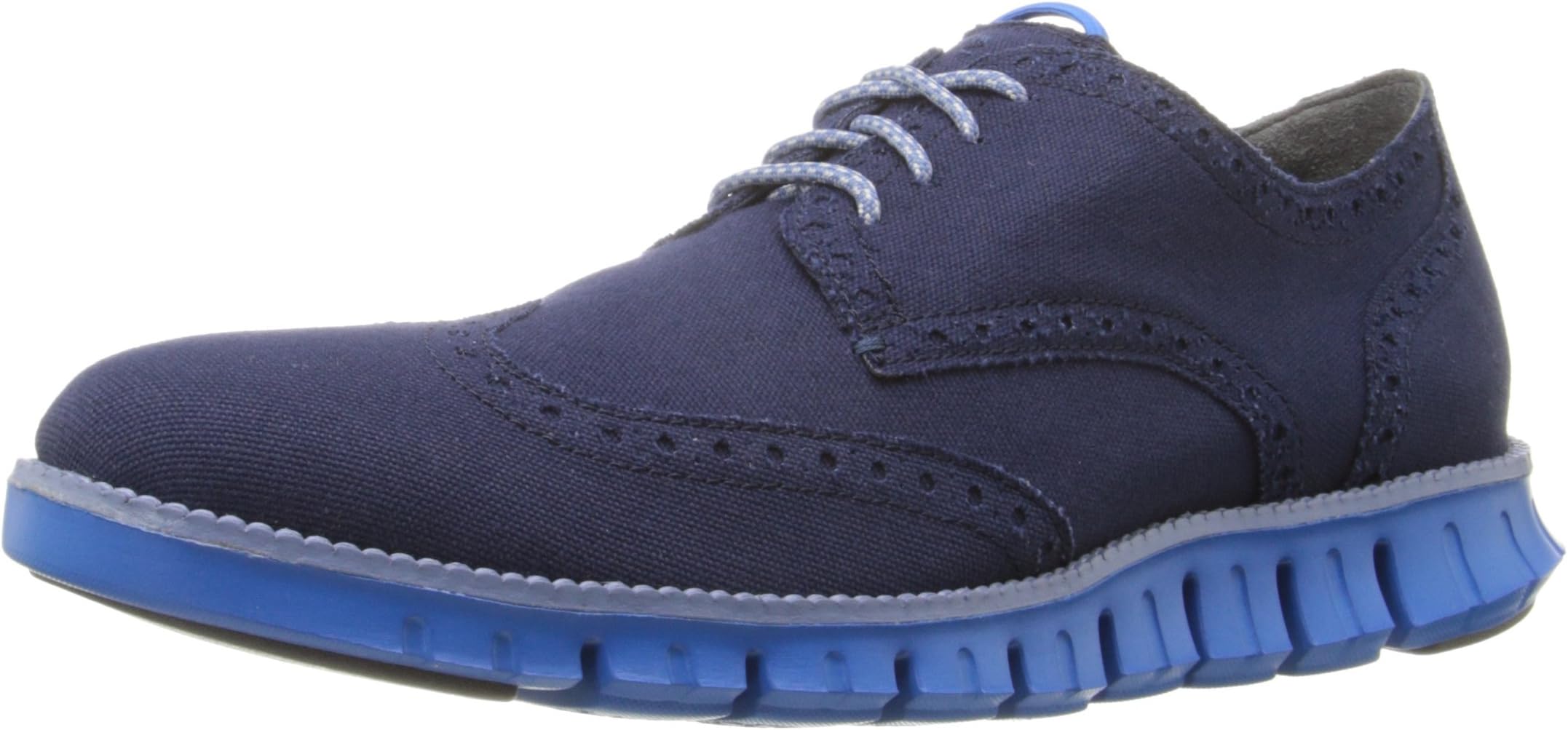 Cole Haan Men's ZeroGrand Wingtip Canvas Fashion Sneaker