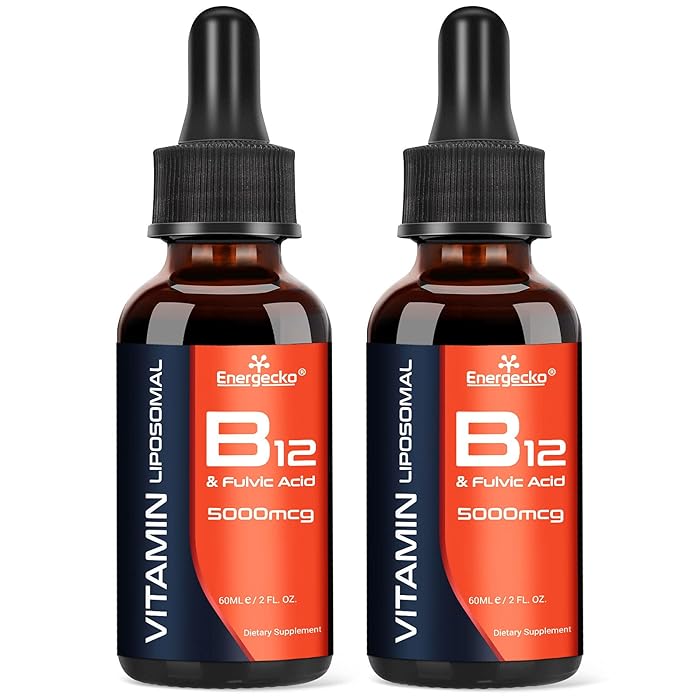 Buy Liposomal Vitamin B12 Sublingual 5000 mcg Maximize Absorption, B12