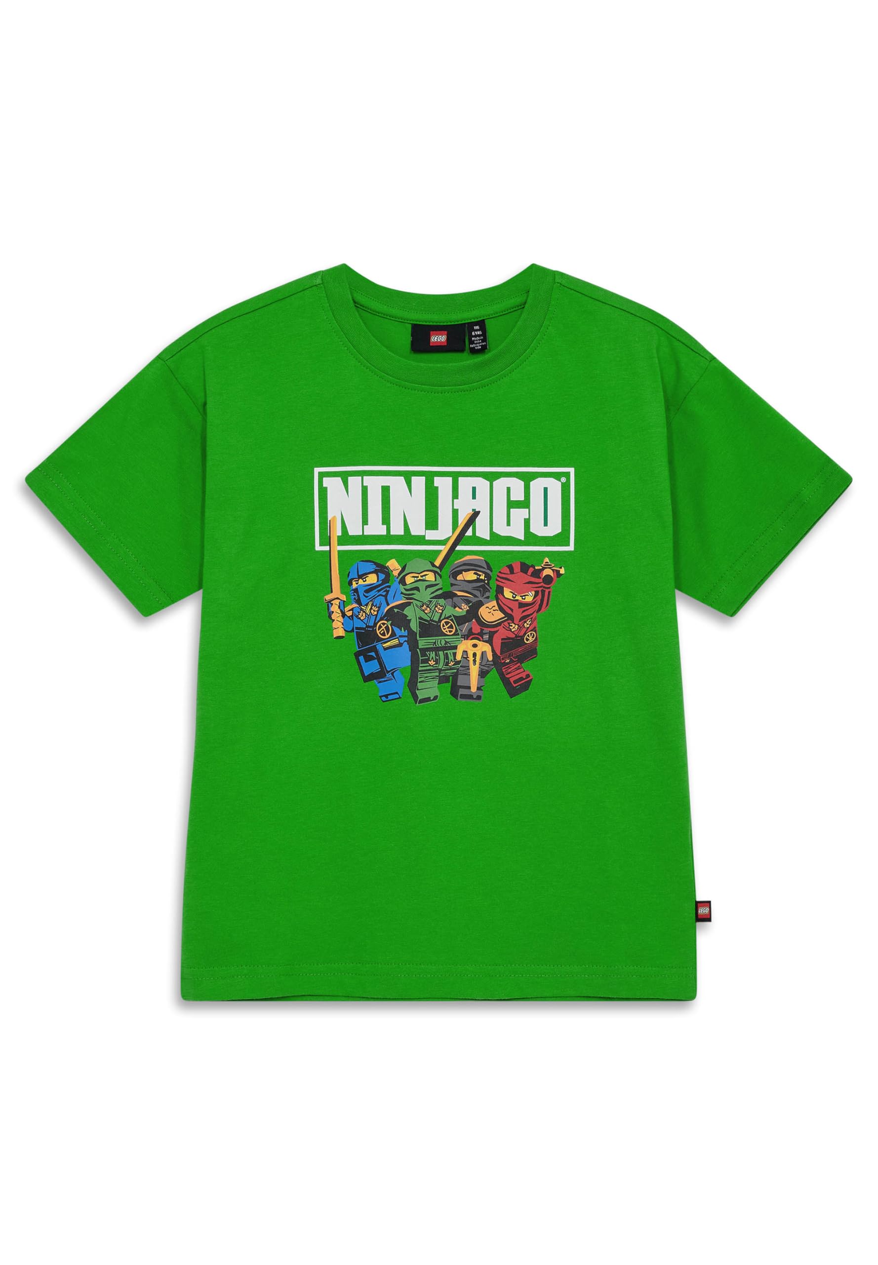 Kabooki LEGO NINJAGO T-Shirt - Green - LWTAFFY 621, Green, 128
