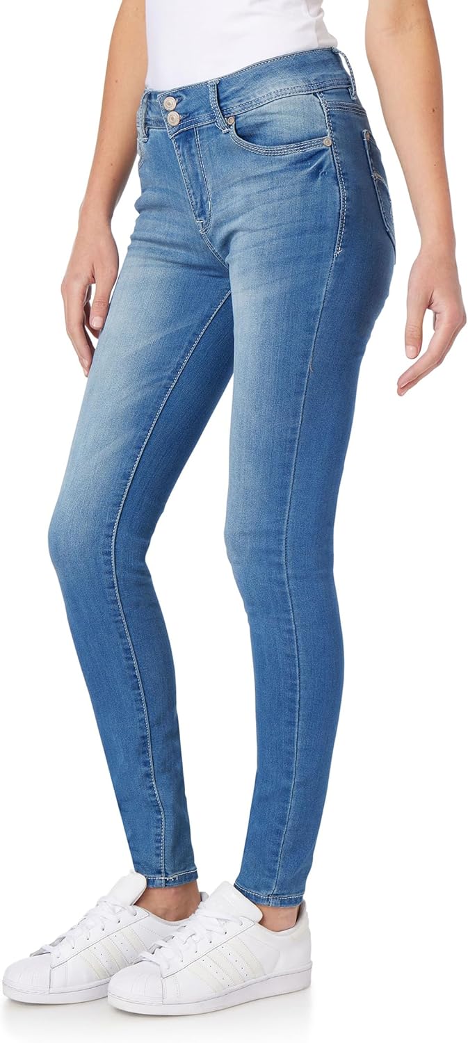 WallFlower Women’s Ultra Fit Mid-Rise Insta Soft Denim Juniors Jeans (Also Available in Plus Sizes)