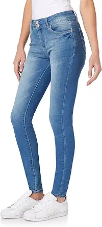 WallFlower Women's Ultra Skinny Mid-Rise Insta Soft Juniors Jeans (Standard and Plus)