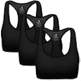 Women Racerback Sports Bras - High Impact Workout Gym Activewear Bra