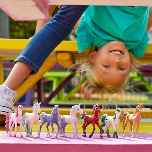 Miniatura 2 de Schleich bayala - Juego de 7 piezas de juguetes coleccionables de unicornio con 7 juguetes únicos coleccionables de unicornio