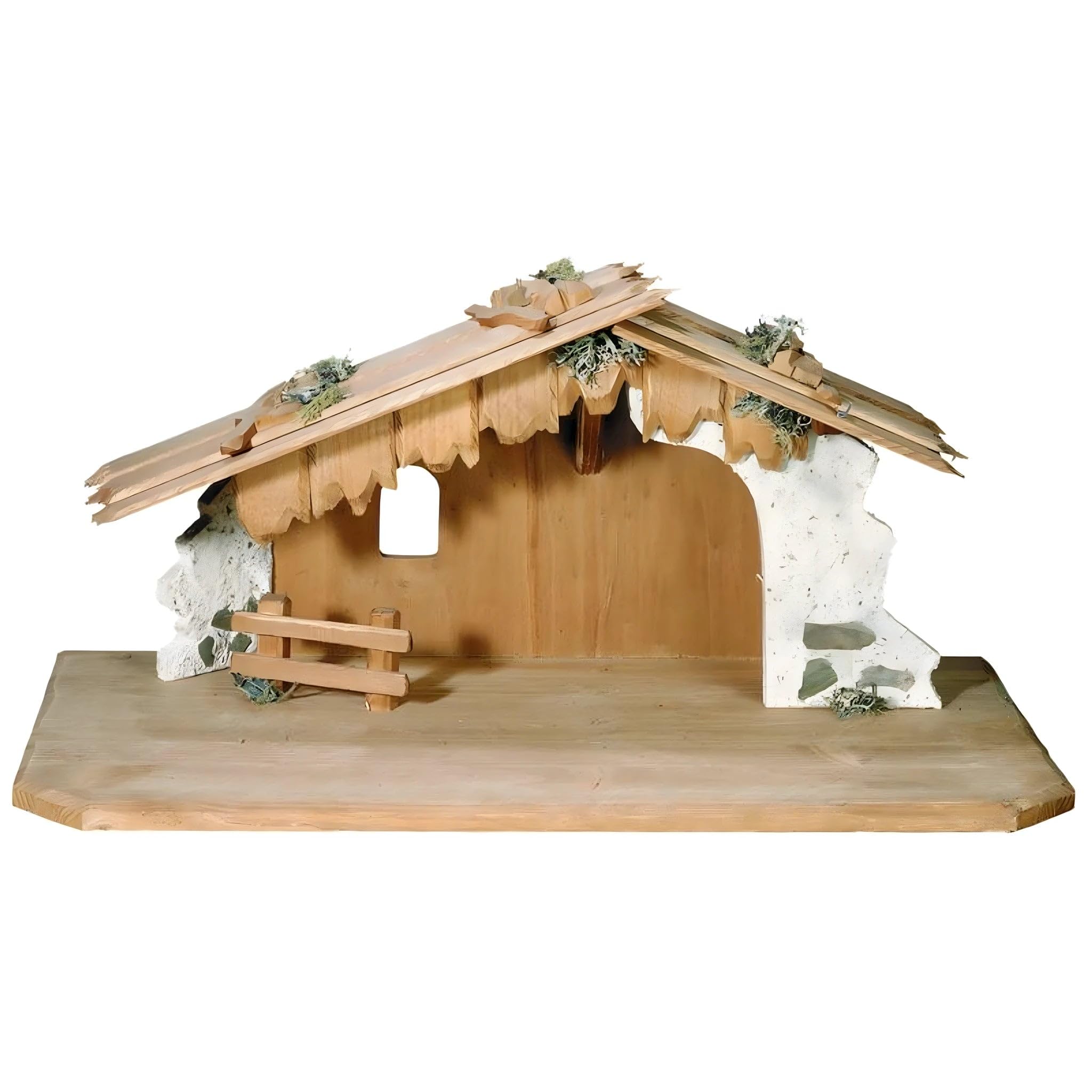 Wooden Figure Stable by Dolfi