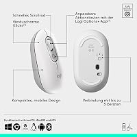 Mouse wireless compact Logitech POP cu Bluetooth, butoane programabile, click silențios și funcție Easy-Switch pentru până la 3 dispozitive 6