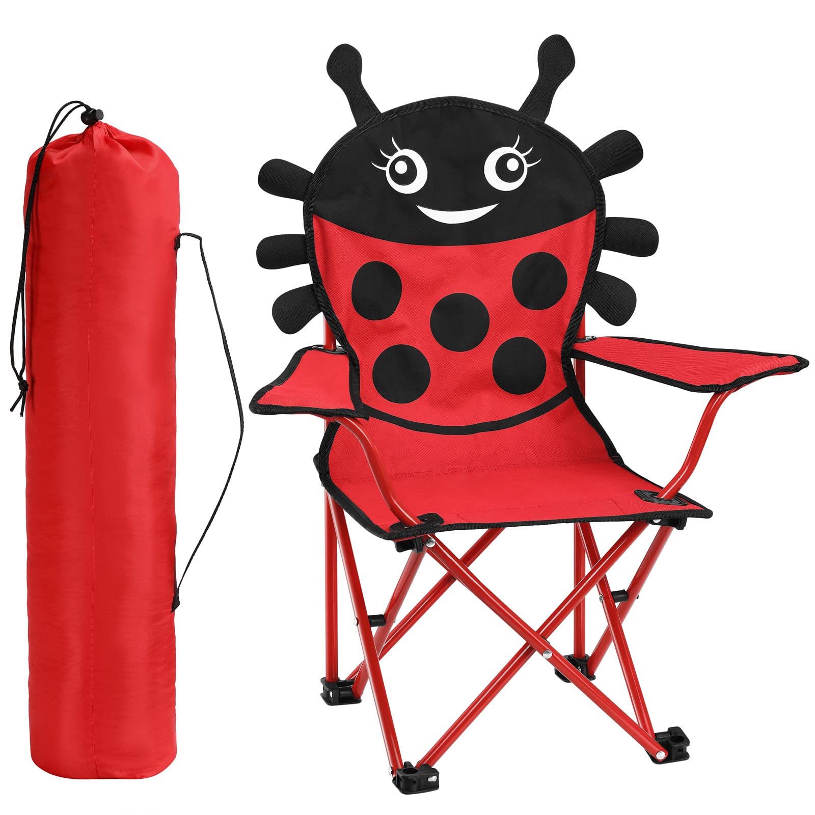 DEUBA Set de 2 sillas Multifuncionales Beetle Plegables con reposabrazos para niños máx 50kg/Silla