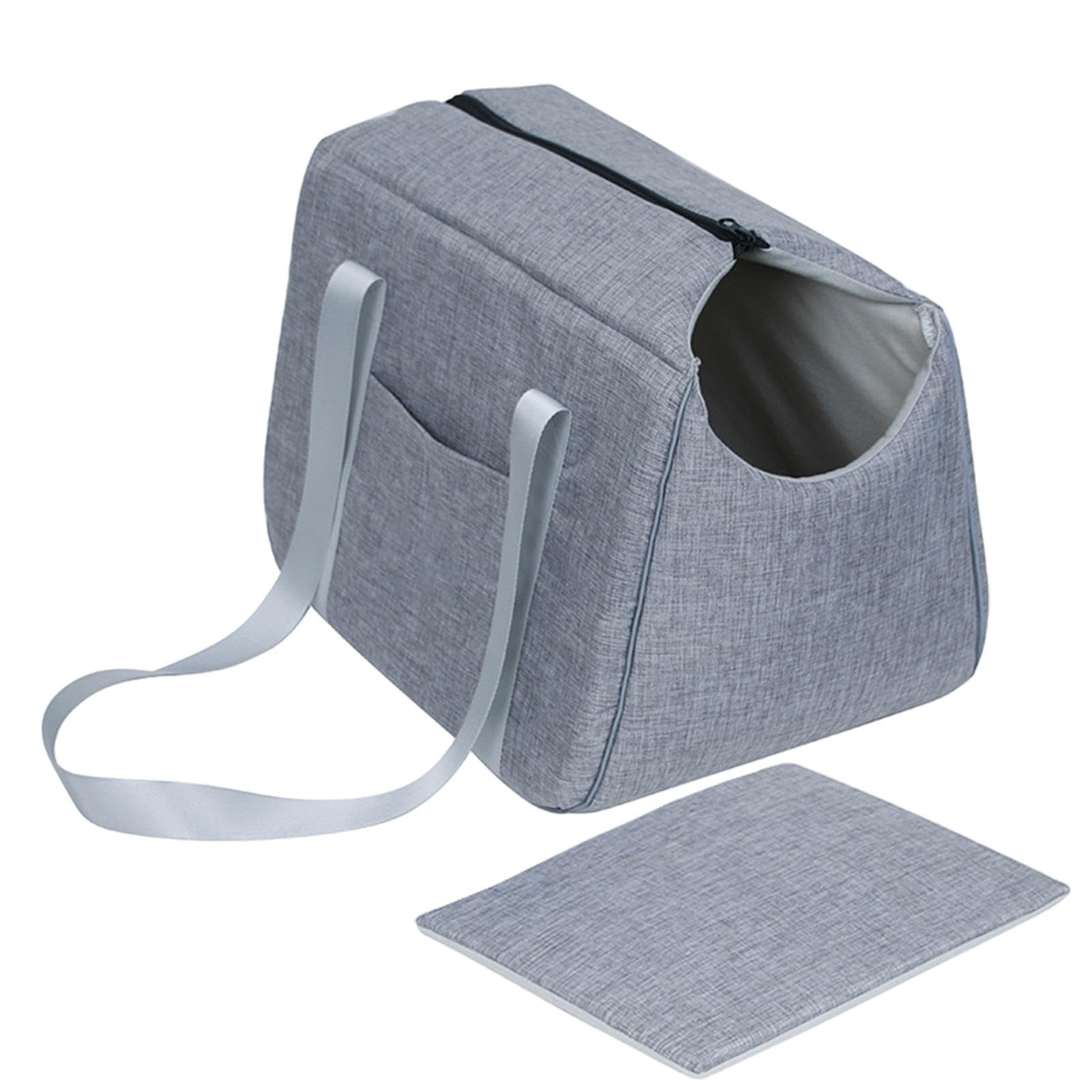Sac de voyage pour chaton de petite taille avec fermeture éclair portable