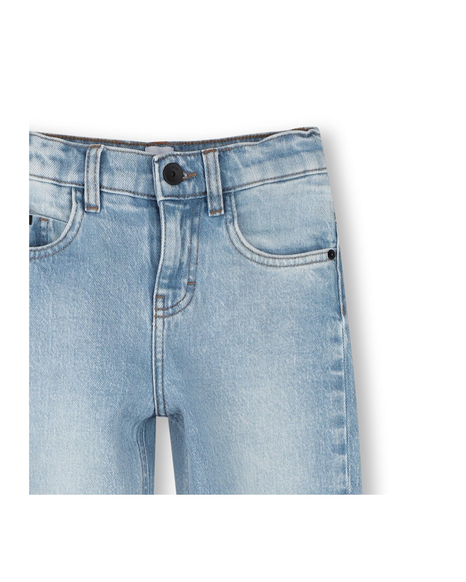 Boss Pantalones Vaqueros para niño, Azul, 14 años
