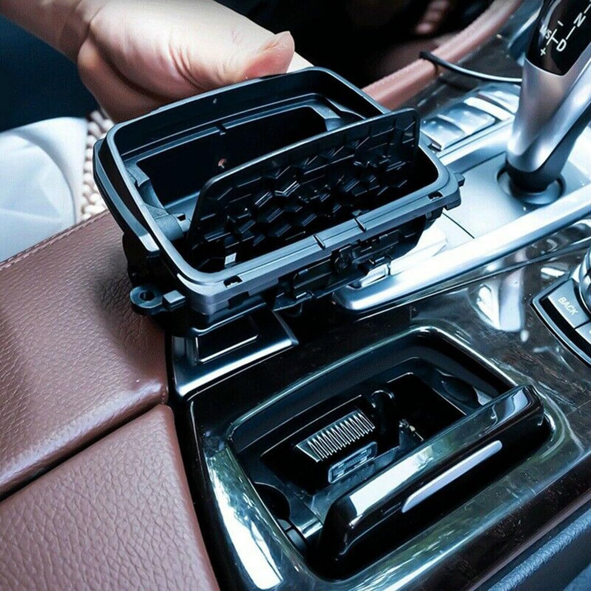 Car Center Console Ashtray Fit for BMW 2011-2013 528i 535i 550i F10 F11 Replacement #51169206347