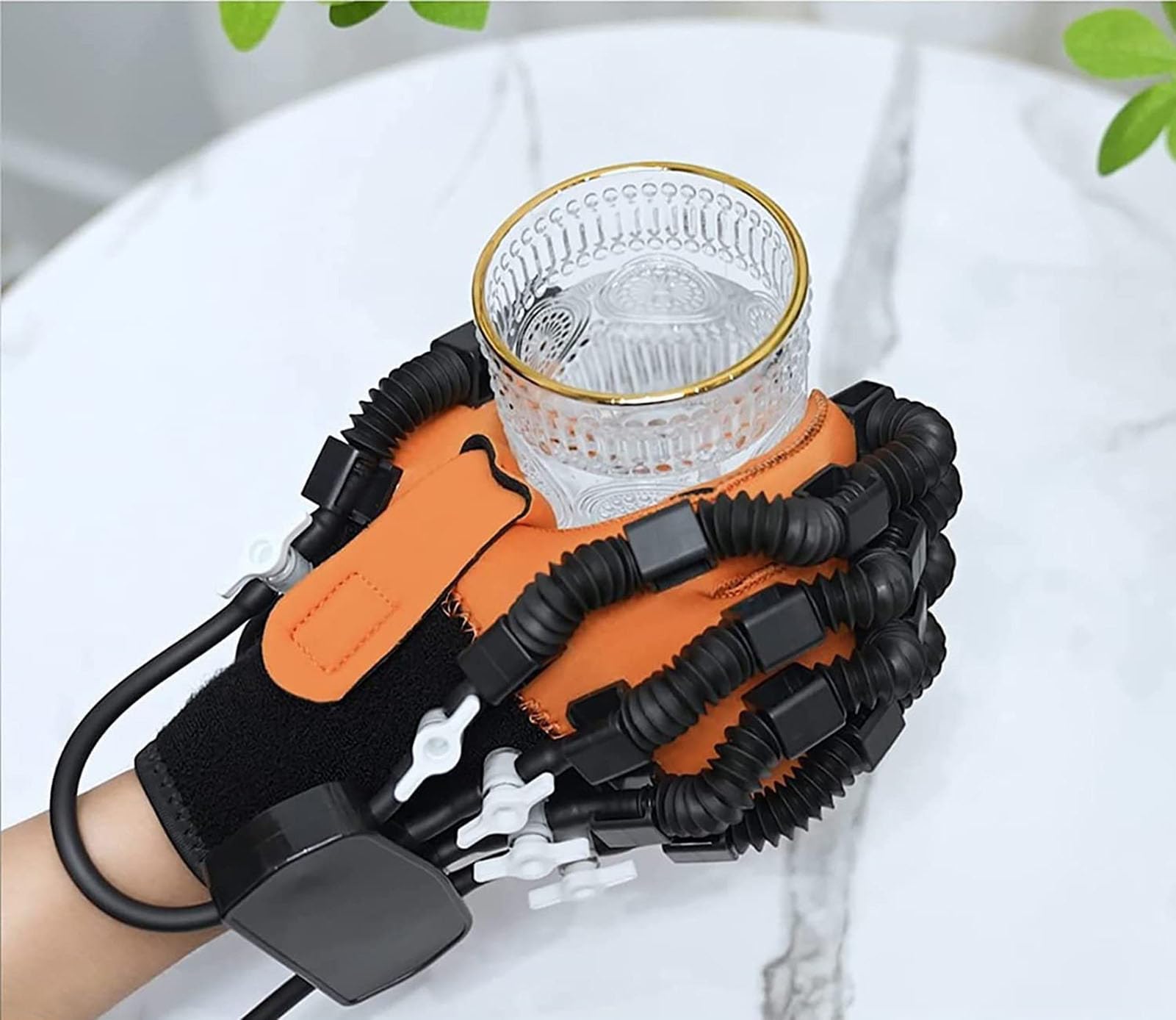 Guantes de robot de rehabilitación para rehabilitación de dedos, ortesis para pacientes con hemiplejia y artritis
