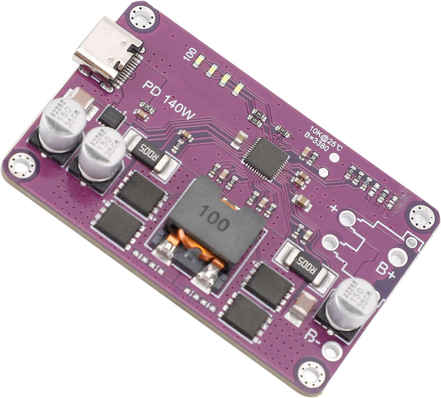 – SIXRUN Power Bank Charger Discharge Module, PCB Construction, Optimized Thermal Regulation, Comprehensive Compatibility for Devices (6 Series)