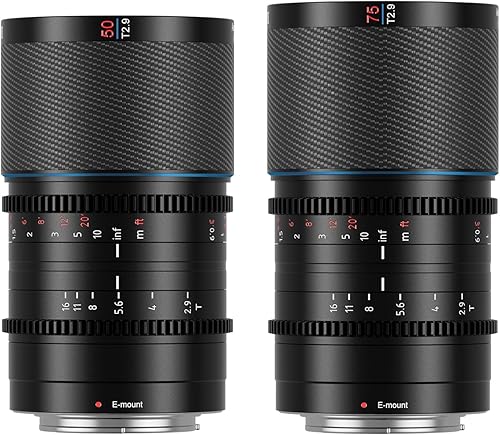 Miniatura 7 de SIRUI Lente anamórfica de 1378in F18 133X APS-C lente de cine para montaje M43 SR-35M