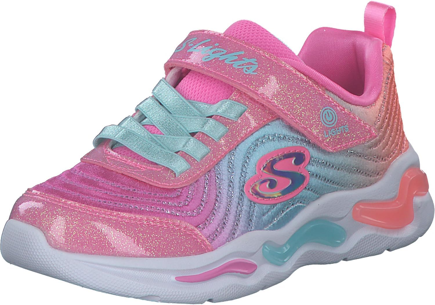 Skechers Unisex-Child Wavy Beams Sneaker