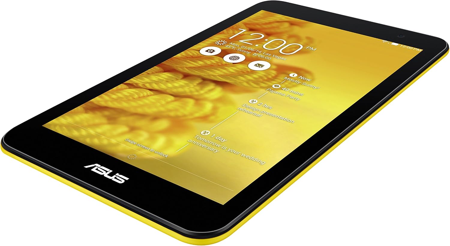 ASUS MeMO Pad 7 ME176CX-A1-YL 7-Inch Tablet (Yellow)