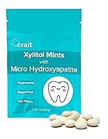 Vista 1 de Crait Mentas de xilitol y micro hidroxiapatita, sin flúor, sin azúcar, 100