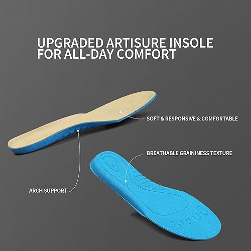 Miniatura 7 de Artisure Mocasines clásicos y cómodos de cuero para mujer, estilo casual, ligeros, para caminar, conducir, zapatos náuticos