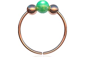 Rose Gold Cartilage Earring – 14K Rose Gold Filled One Earring for Three Piercings