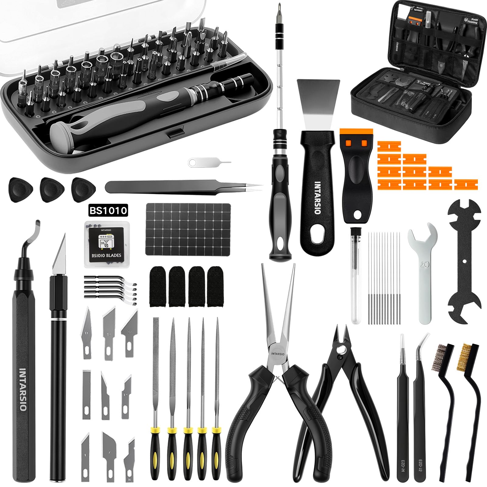 3D Printer Tool Kit - 34pcs for FDM/SLA Printers -13