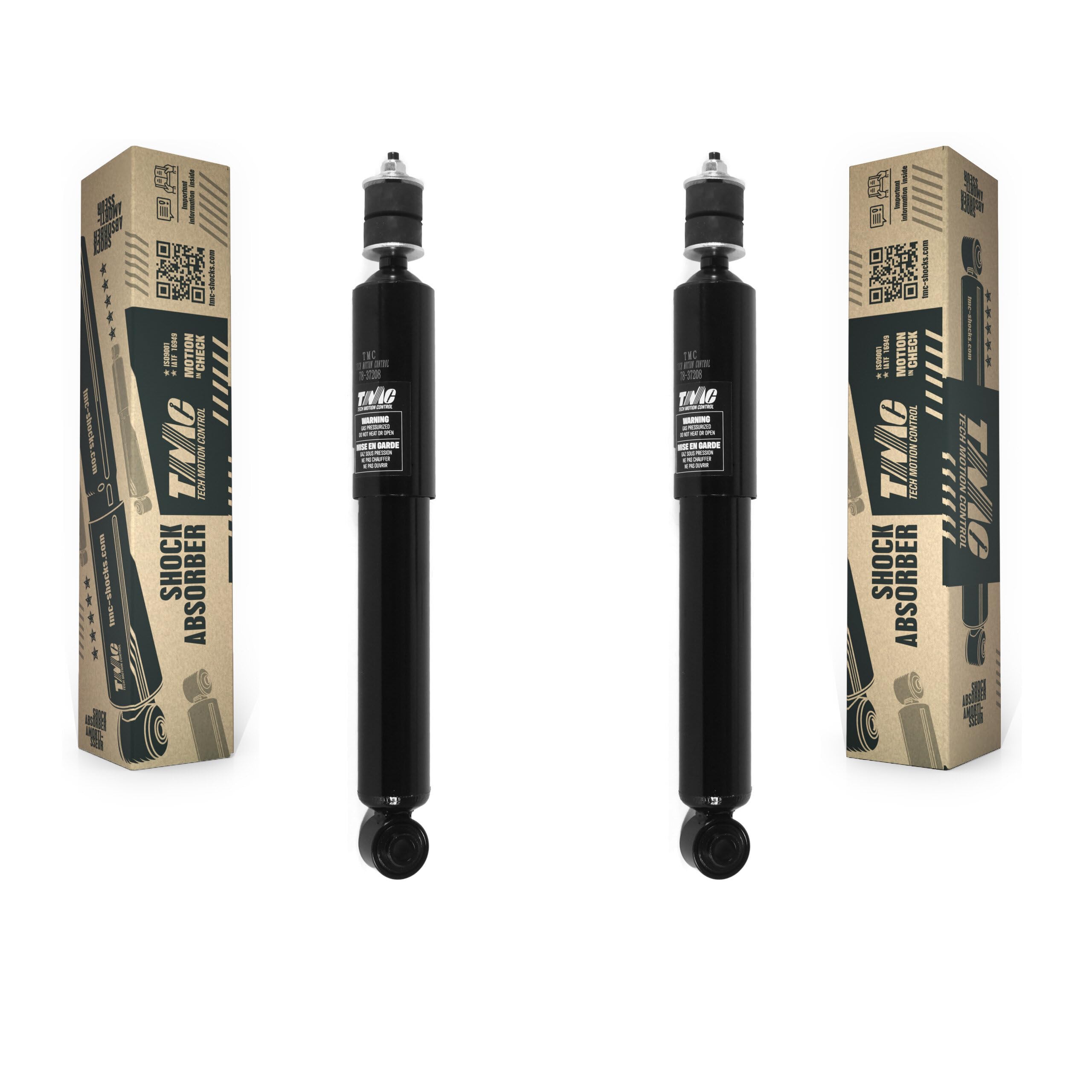 TMC Rear Suspension Shock Absorbers Pair Replacement For Honda Civic - Left Right Side (Driver Passenger) K78-100412 — view 83