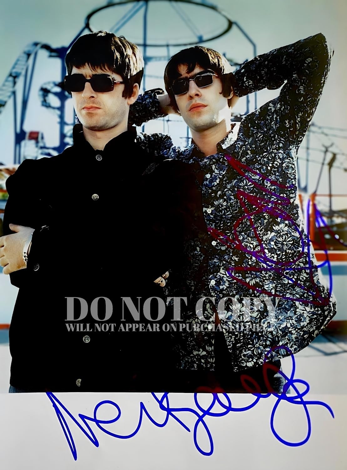 Amazon.com: Oasis Band Poster 11 X 15 - Magnificent 1990s Portrait